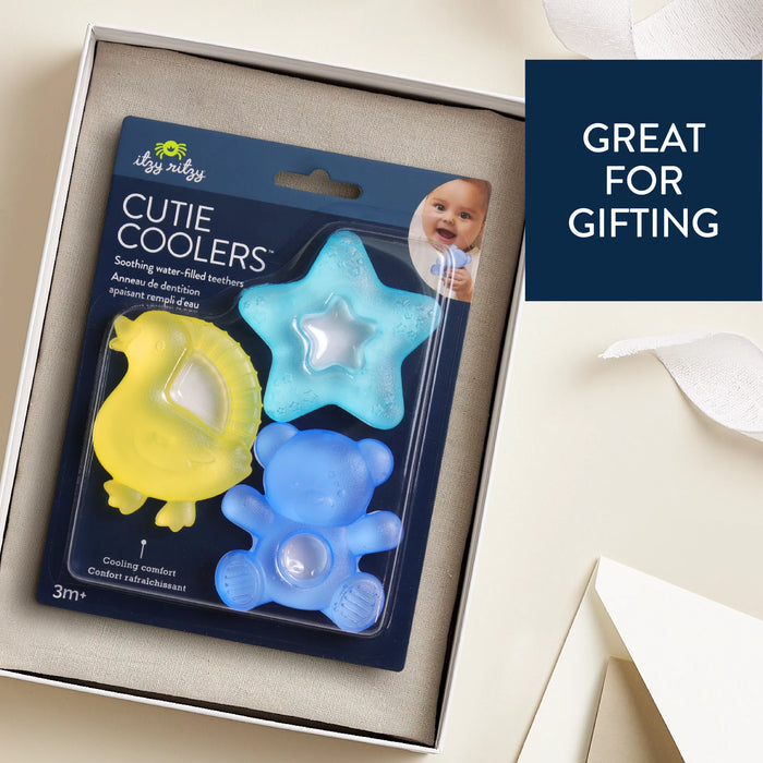 Itzy Ritzy Cutie Coolers Water Teethers 3pk - Bear