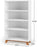 Child Craft Soho Bookshelf - White/Natural