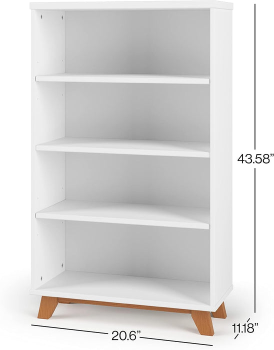 Child Craft Soho Bookshelf - White/Natural