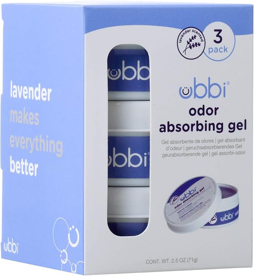 Ubbi Odor Absorbing Gel 3pck