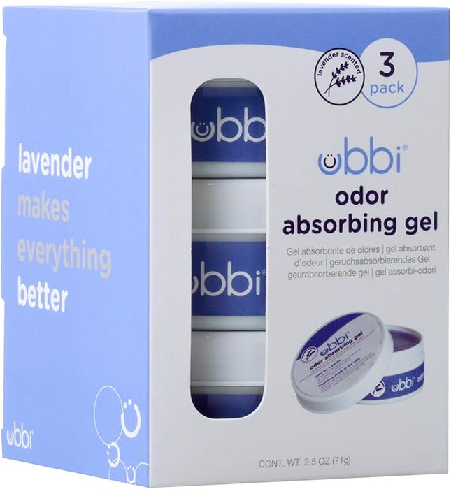Ubbi Odor Absorbing Gel 3pck