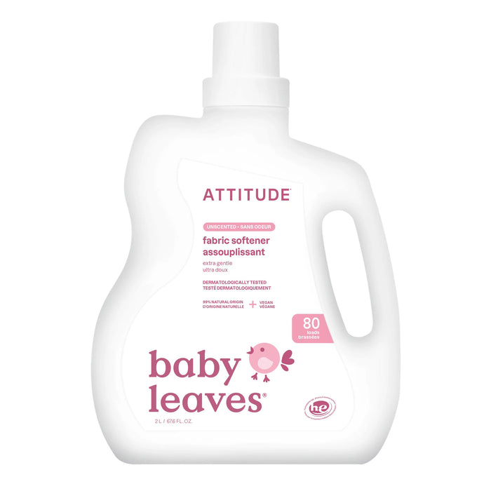 Attitude Fabric Softener Baby Fragrance Free 2L 137270