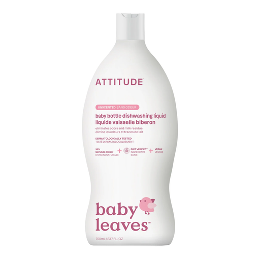 Attitude Dishwashing Liqud Baby Fragrance-Free 700ML 137265