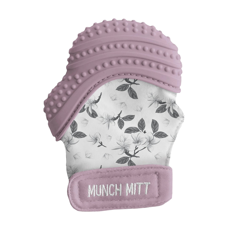 Malarkey Kids Teething Mitten - Lilac Bloom