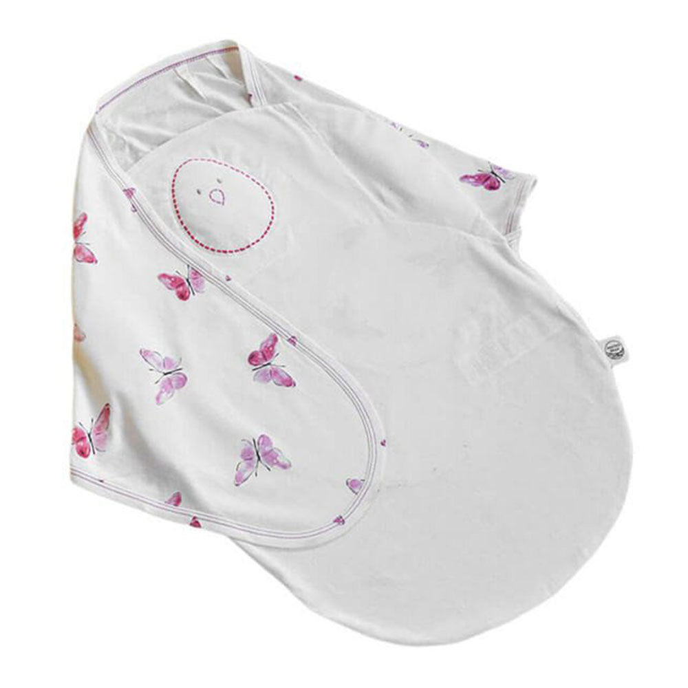 Nested Bean Swaddle Premier - Blushing Butterflies 0-6M