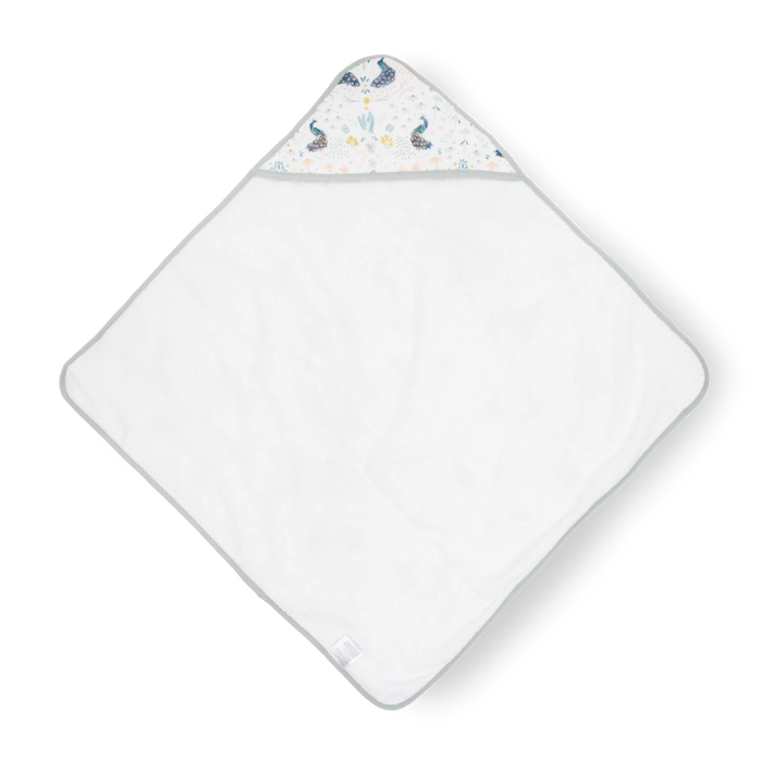 Little Unicorn Infant Hooded Towel - Peacock
