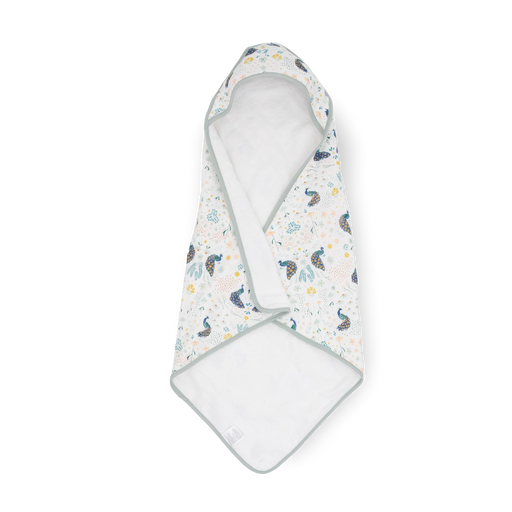 Little Unicorn Infant Hooded Towel - Peacock