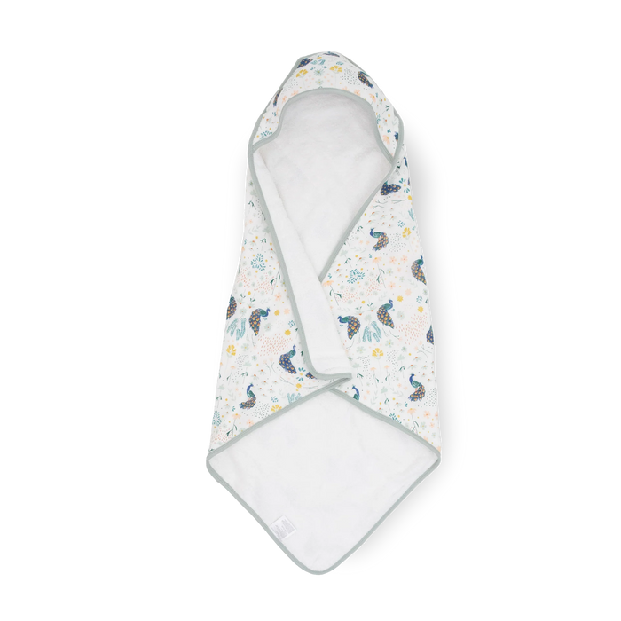Little Unicorn Infant Hooded Towel - Peacock