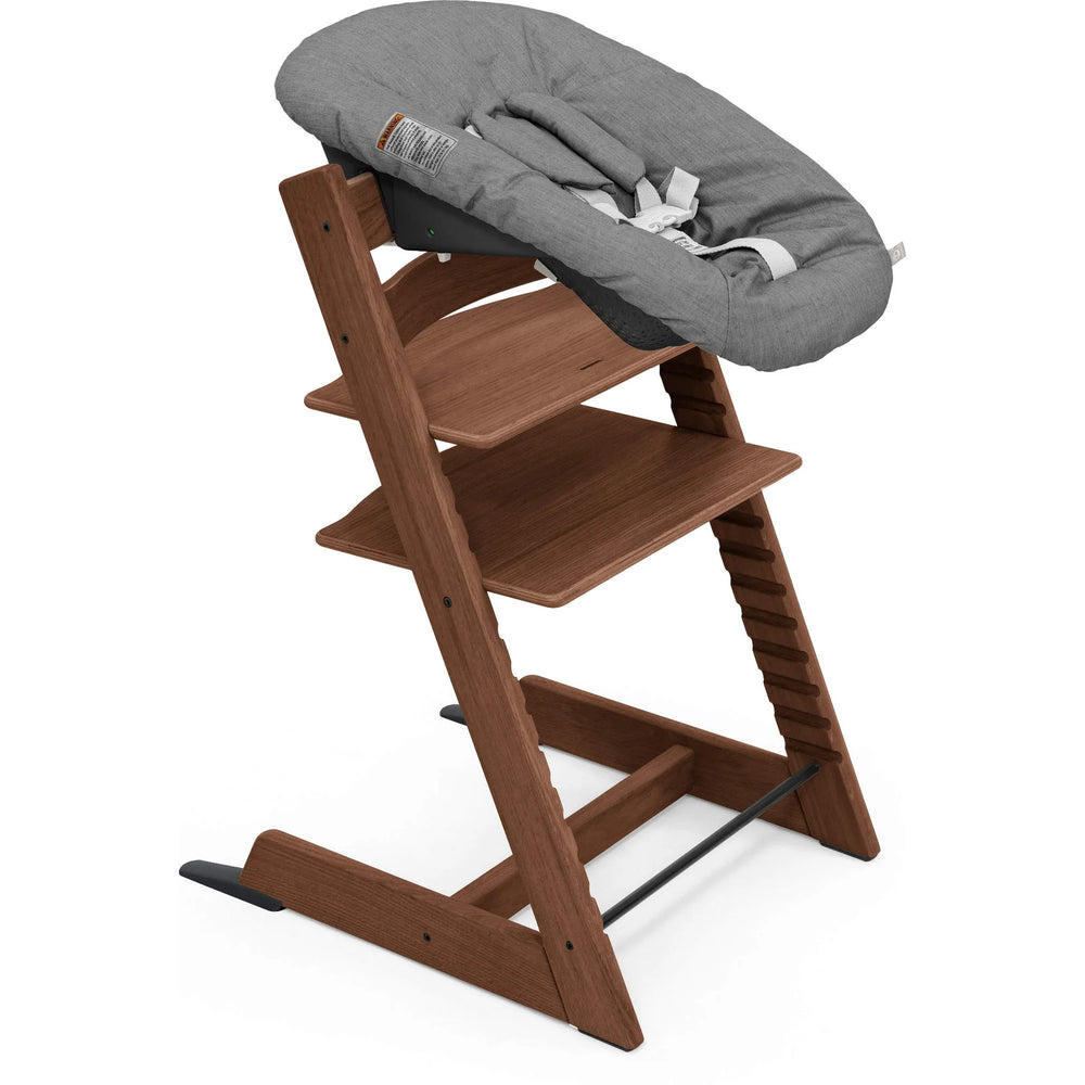 Stokke Tripp Trapp 2 High Chair + Newborn Set - Oak Warm Brown/Anthracite