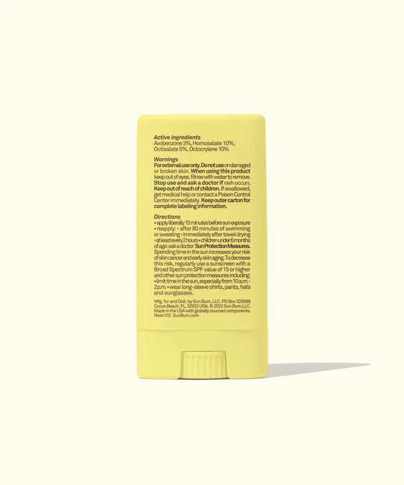 Sun Bum Kids SPF50 Clear Sunscreen Face Stick