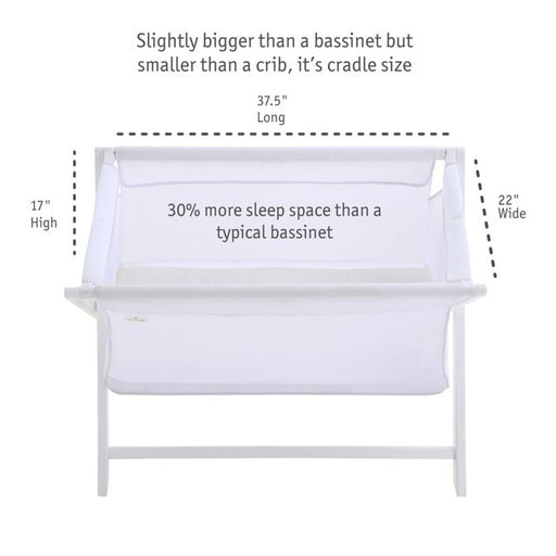 Breathable Baby In Room Sleeper White