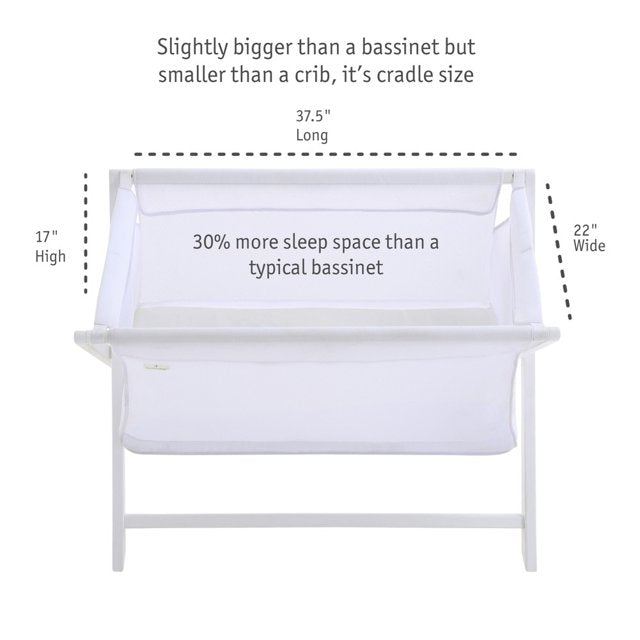 Breathable Baby In Room Sleeper White