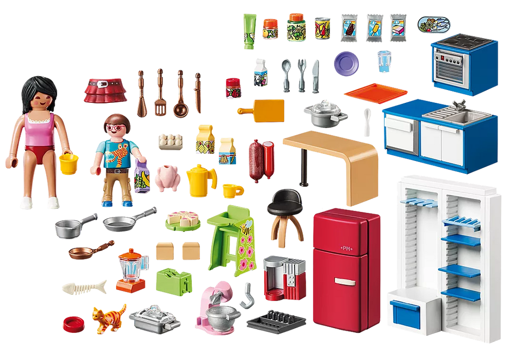 Playmobil Family Kitchen 70206