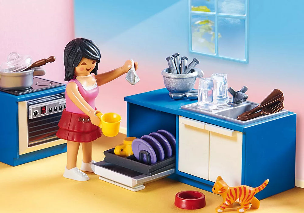 Playmobil Family Kitchen 70206