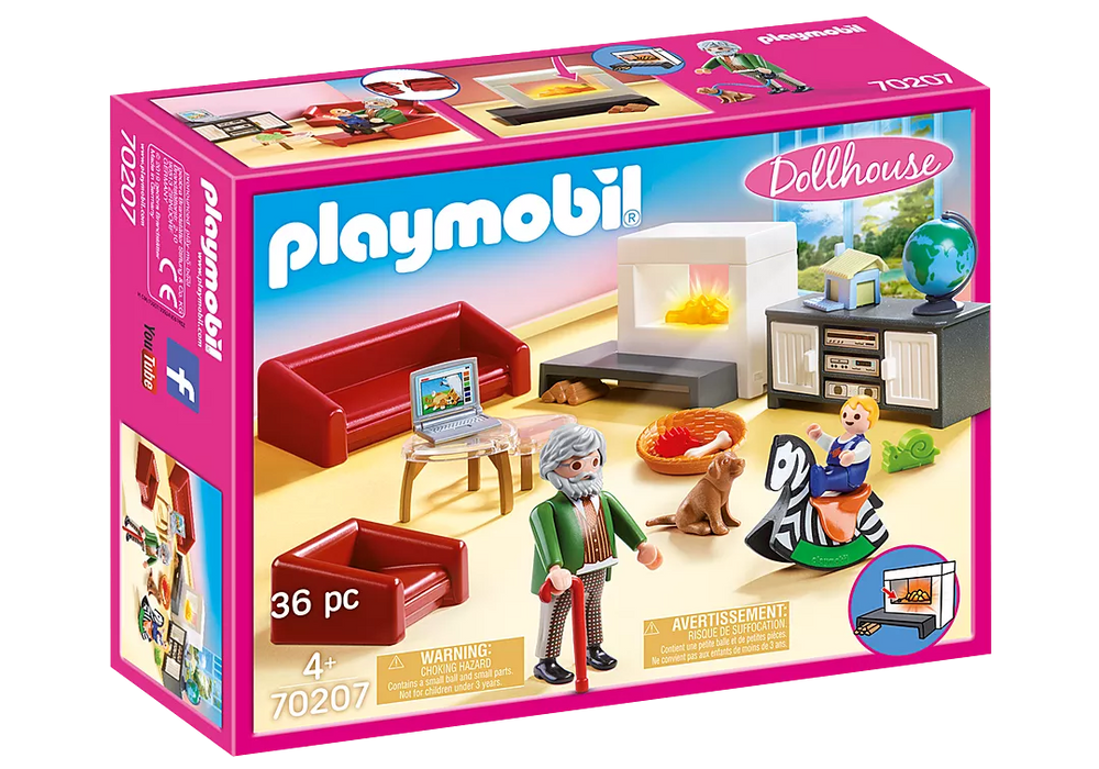 Playmobil Comfortable Living Room 70207