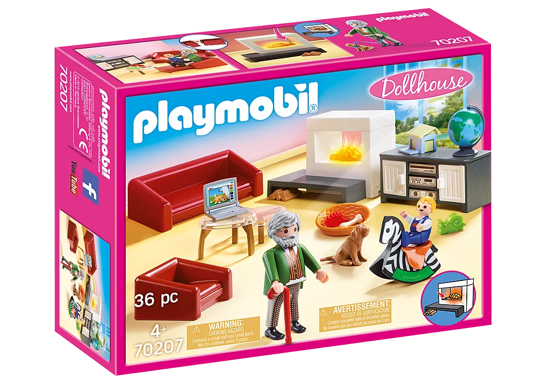 Playmobil Comfortable Living Room 70207