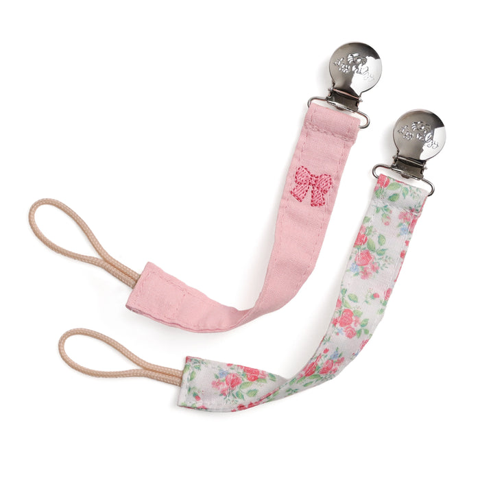 Itzy Ritzy Clip 2pk - Bow Floral