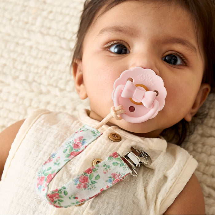 Itzy Ritzy Clip 2pk - Bow Floral