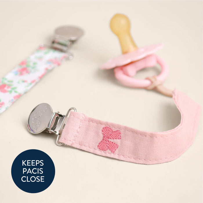 Itzy Ritzy Clip 2pk - Bow Floral
