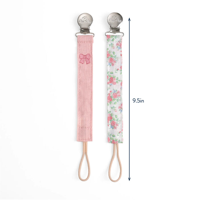 Itzy Ritzy Clip 2pk - Bow Floral