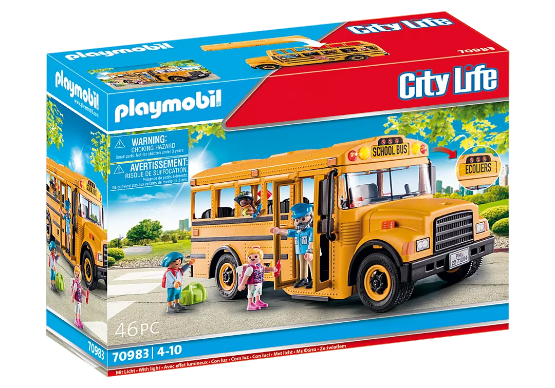 Playmobil School Bus 70983