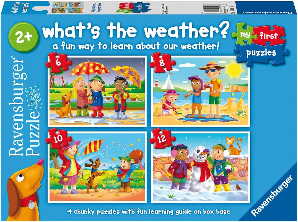 Ravensburger Puzzle 6/8/10/12pcs 2yr+ - What's The Weather?