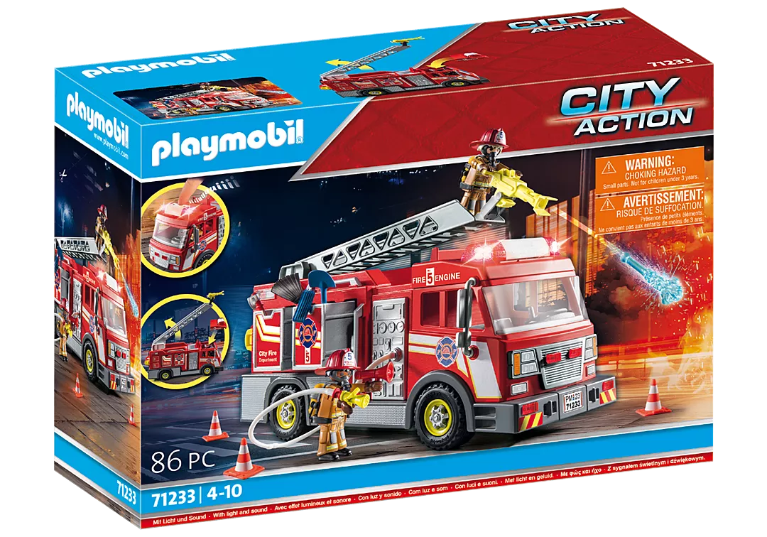 Playmobil Fire Truck 71233