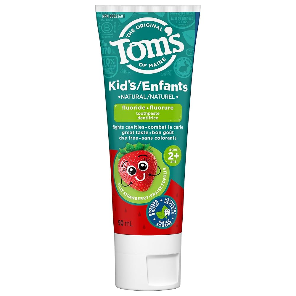 Tom's of Maine Children Toothpaste Silly Strawberry 90 ml