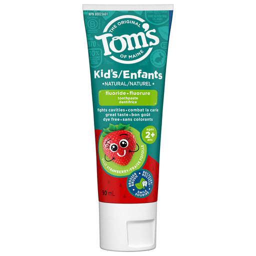Tom's Fluoride Toothpaste Silly Strawberry 90ml 813219