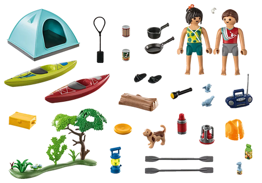 Playmobil Campsite with Campfire 71425