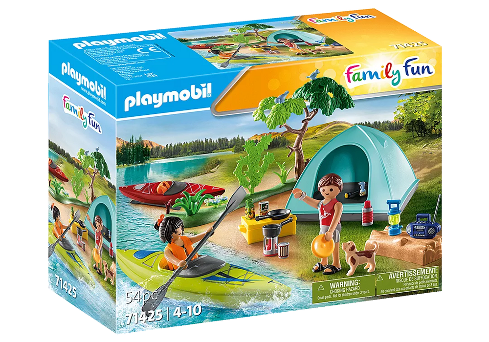 Playmobil Campsite with Campfire 71425