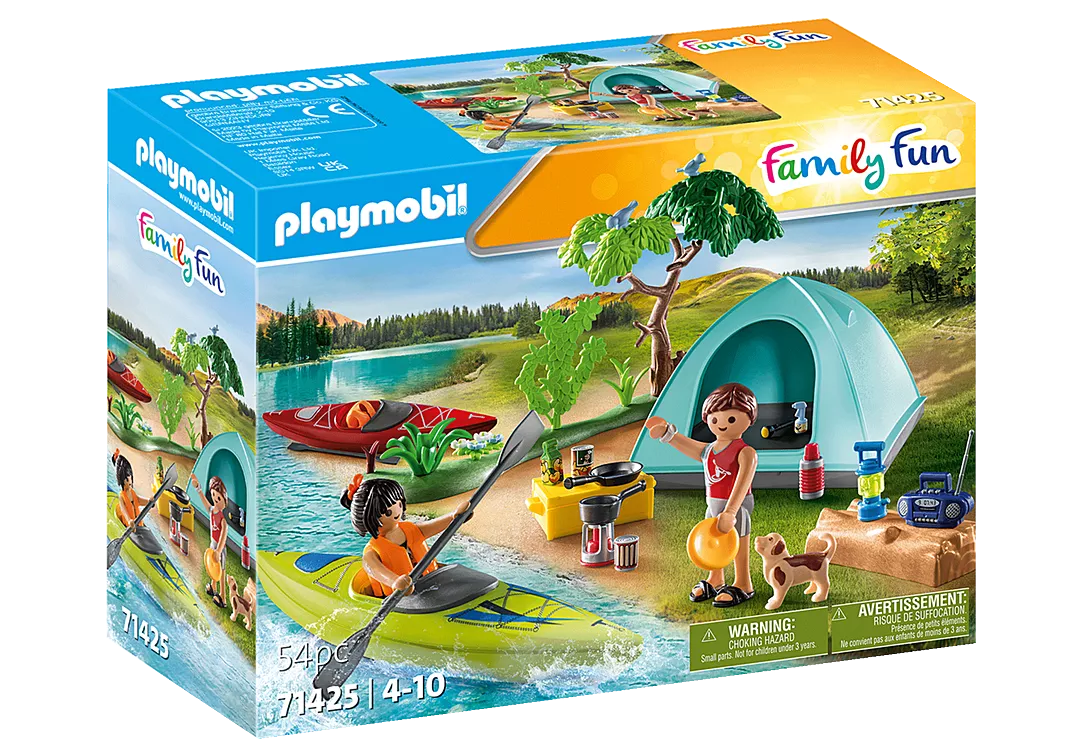 Playmobil Campsite with Campfire 71425