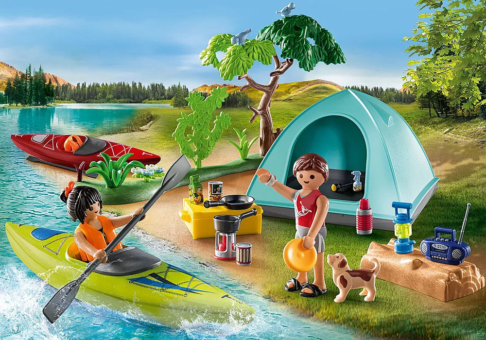 Playmobil Campsite with Campfire 71425