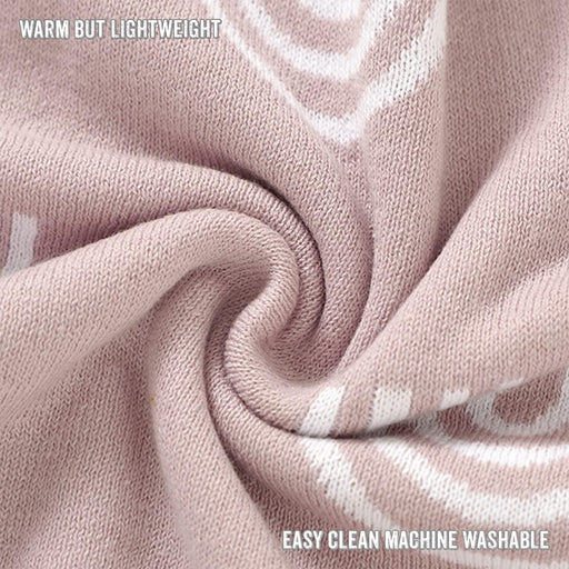 Bleu La La Swaddle Blanket Rainbow - Pink