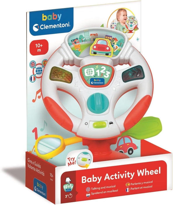 Clementoni Baby Activity Steering Wheel