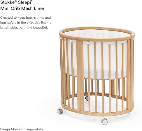 Stokke Sleepi MIni V3 Mesh Liner - White