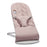 BABYBJÖRN Bouncer Bliss, Light Grey Frame – Petal Quilt, Dusty Pink