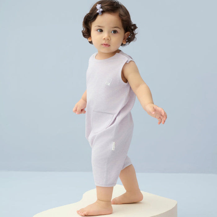 Nest Designs Sleeveless Romper - Lavender Blue