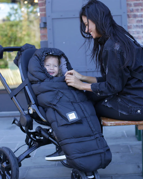 7AM Enfant Blanket 212 Evolution - Black Oslo