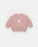 7am Heart Sweater-Ash Rose & Ecru 1-2T