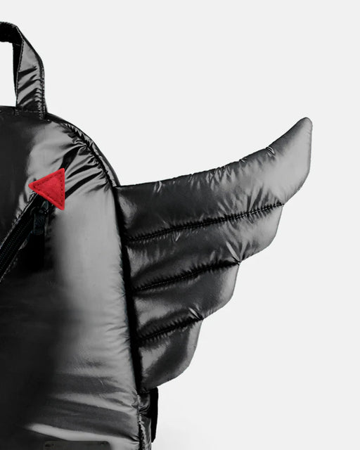 7am Mini Backpack Wings Black