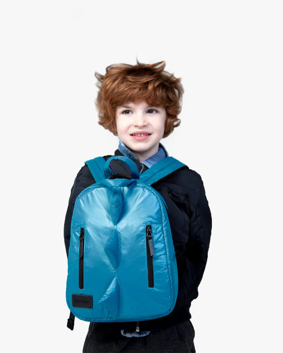 7am Mini Backpack Dino Turquoise — CanaBee Baby 7am Mini Backpack Dino Turquoise — CanaBee Baby