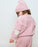 7am Heart Sweater-Ash Rose & Ecru 2-3T