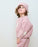7am Heart Sweater-Ash Rose & Ecru 2-3T