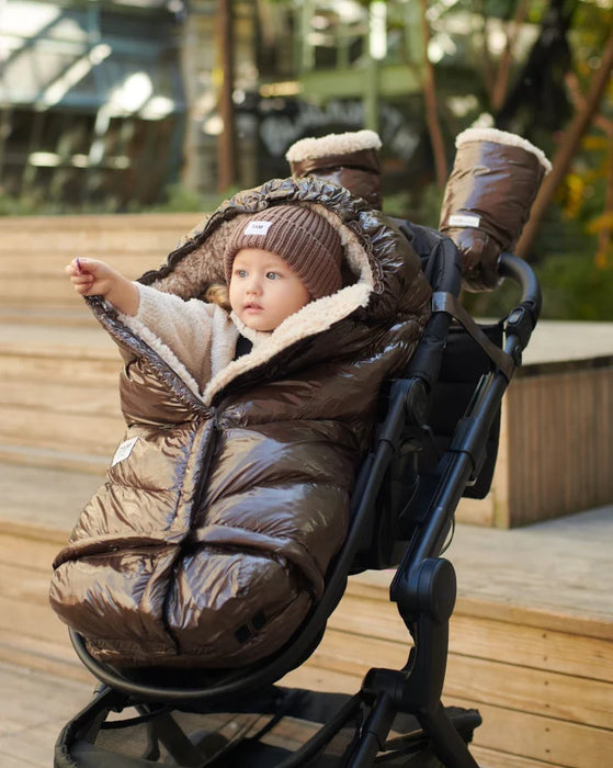 7AM Enfant Blanket 212 Evolution - Brown Polar