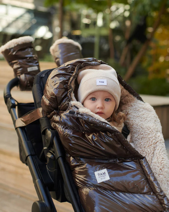 7AM Enfant Blanket 212 Evolution - Brown Polar
