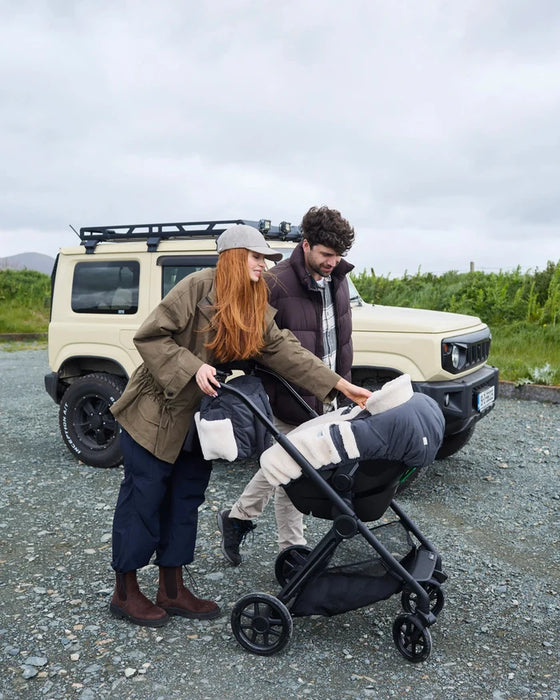 7am Car Seat Cocoon - Smokey Applique