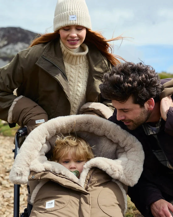 7AM Blanket 212 Evolution - Footmuff Moss Brown