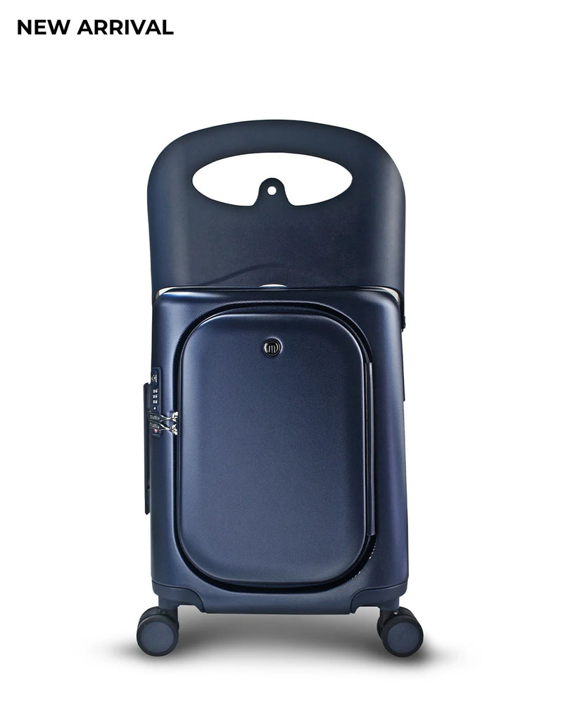 MiaMily Luggage Carry On Plus - Navy Blue