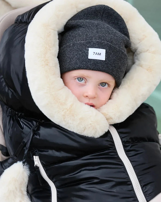 7AM Blanket 212 Evolution - Footmuff Black Liquid Shine B212E-BKLF